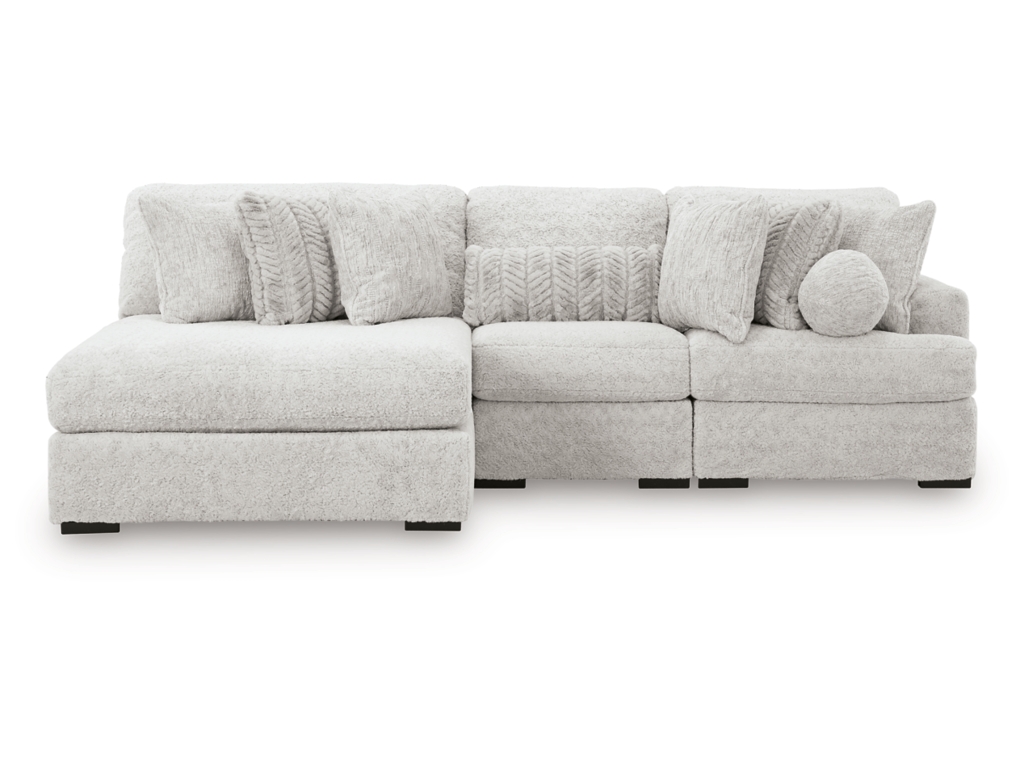 Cuddle Plush 3-Piece Sectional with Chaise - image 2