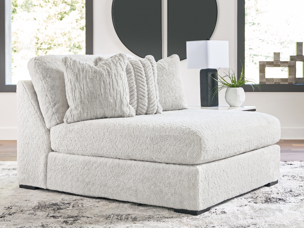 Cuddle Plush Oversized Armless Chaise - image 1