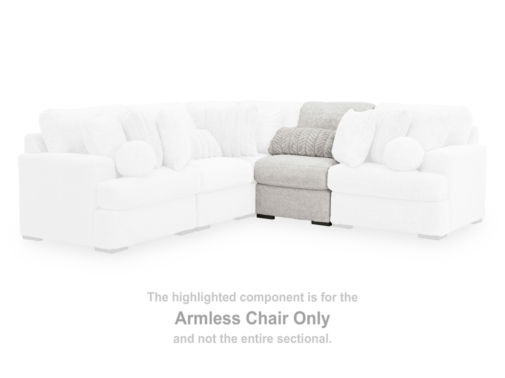Cuddle Plush Armless Chair - image 1