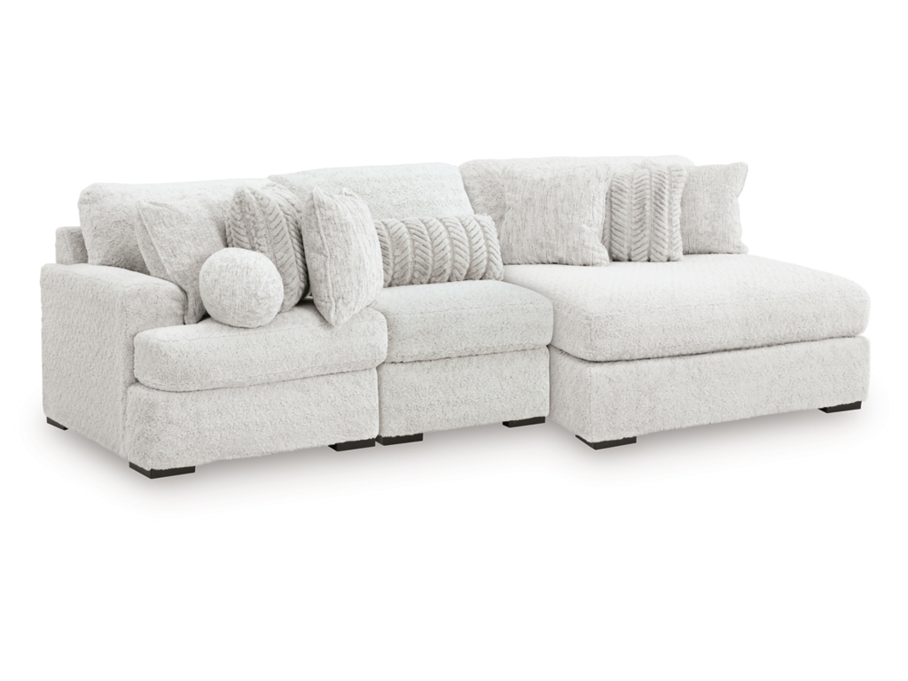 Cuddle Plush 3-Piece Sectional with Chaise - main image
