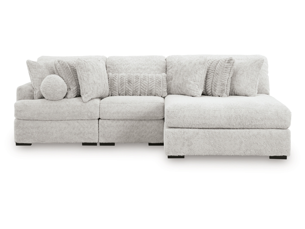 Cuddle Plush 3-Piece Sectional with Chaise - image 2