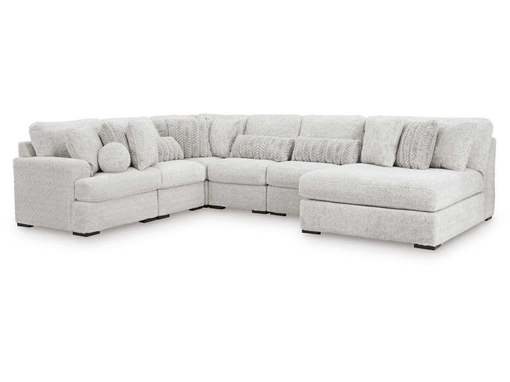 Cuddle Plush 6-Piece Sectional with Chaise - main image