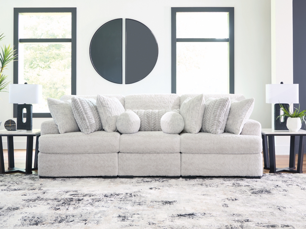 Cuddle Plush 3-Piece Sectional - image 1