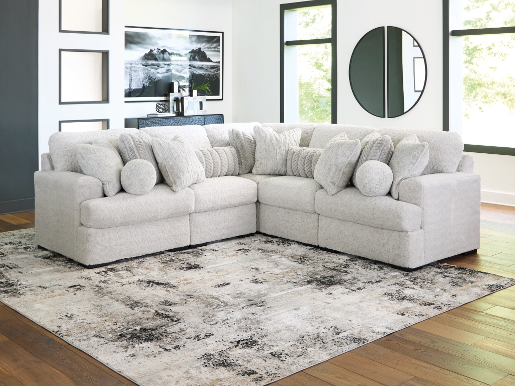 Cuddle Plush 5-Piece Sectional - image 1