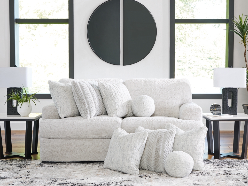Cuddle Plush 2-Piece Sectional - image 1