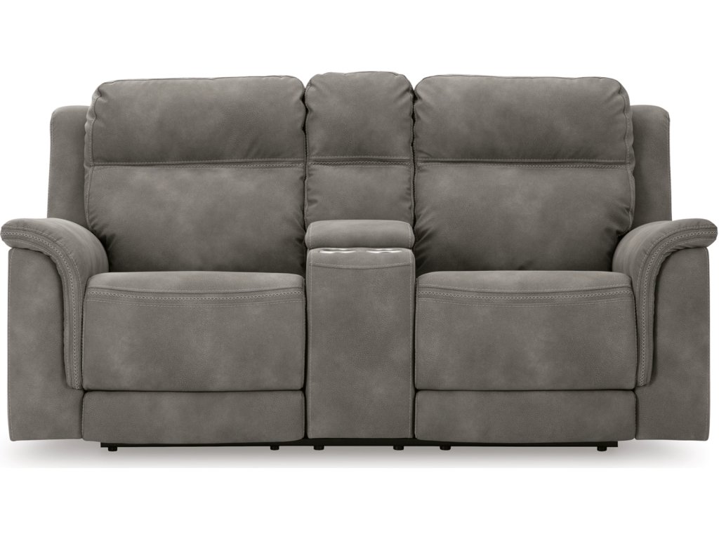Next-Gen Durapella Power Reclining Loveseat with Console - image 4