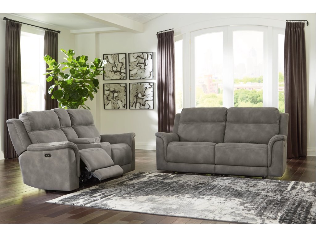 Next-Gen Durapella Power Reclining Sofa and Loveseat - main image