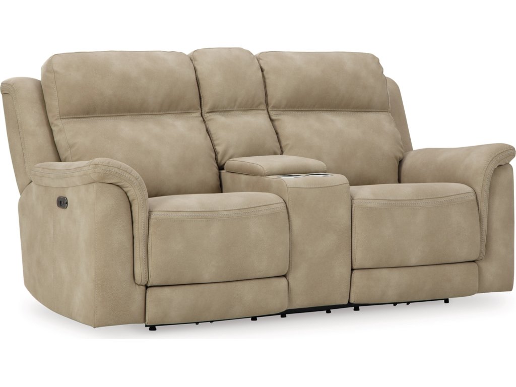 Next-Gen Durapella Power Reclining Loveseat with Console - main image