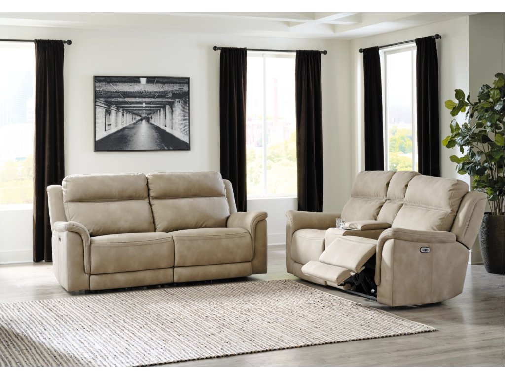 Next-Gen Durapella Power Reclining Sofa and Loveseat - main image