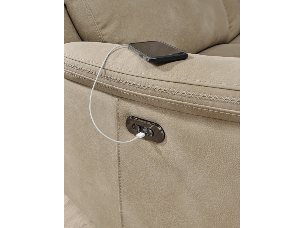 Next-Gen Durapella Power Reclining Loveseat with Console - image 11