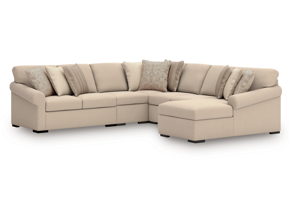 LadyMae 5-Piece Sectional with Chaise - main image