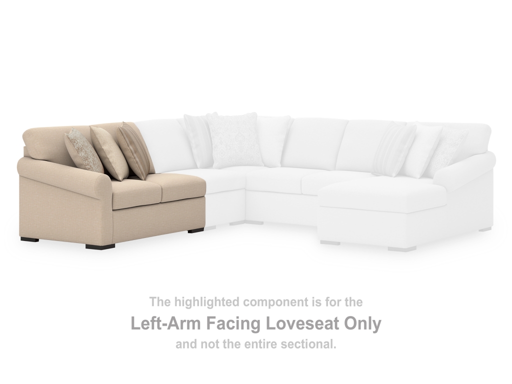 LadyMae Left-Arm Facing Loveseat - image 1