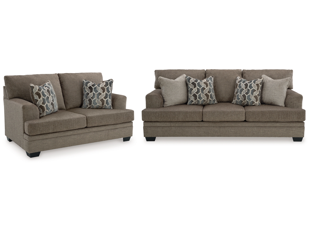 Stonemeade Queen Sofa Sleeper and Loveseat - main image