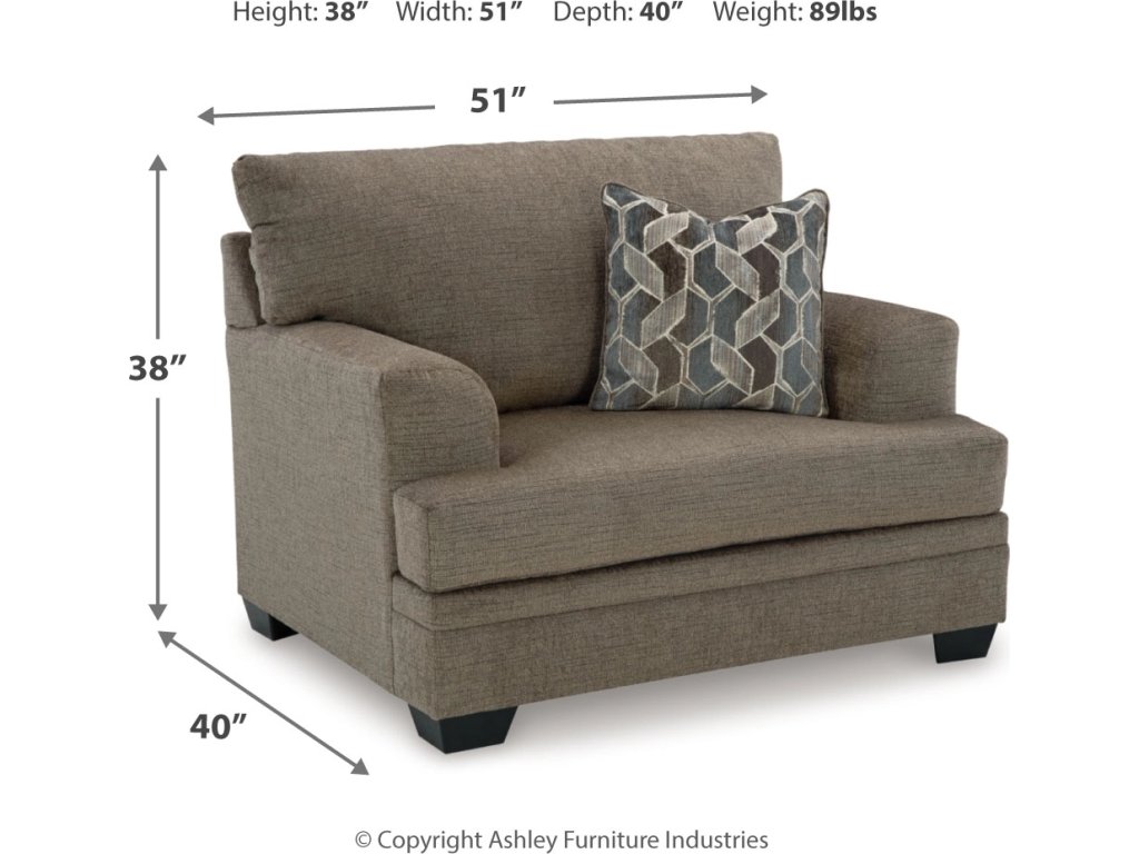 Stonemeade Sofa, Loveseat, Oversized Chair and Ottoman - image 20