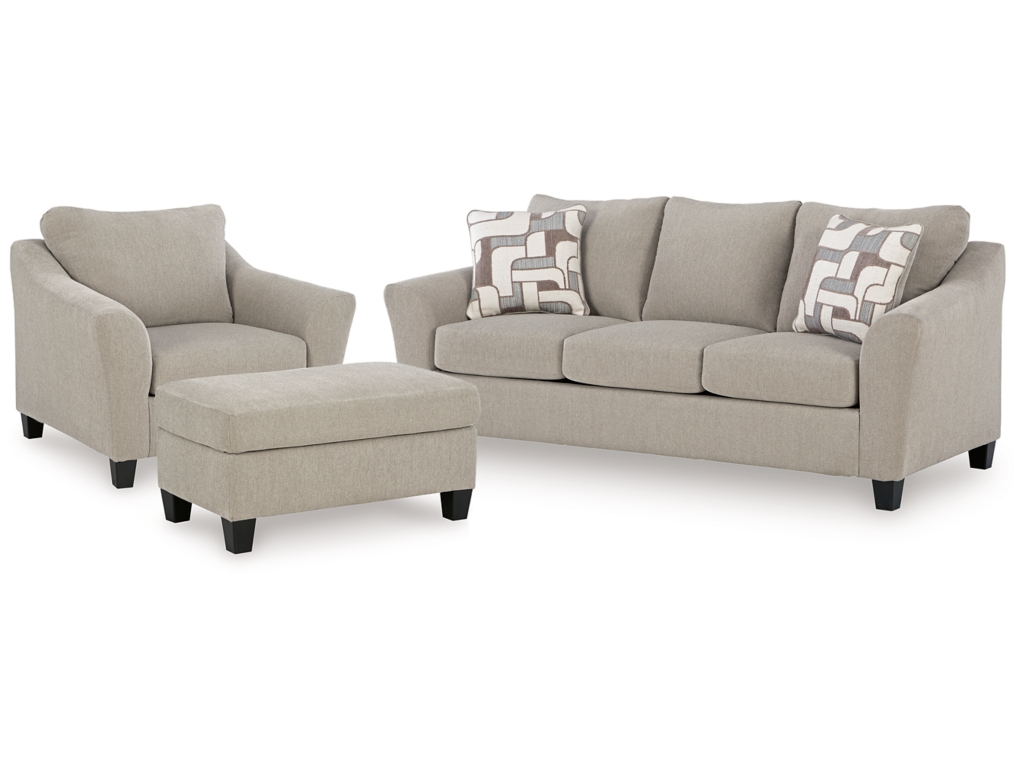 Willarae Sofa, Oversized Chair and Ottoman - main image