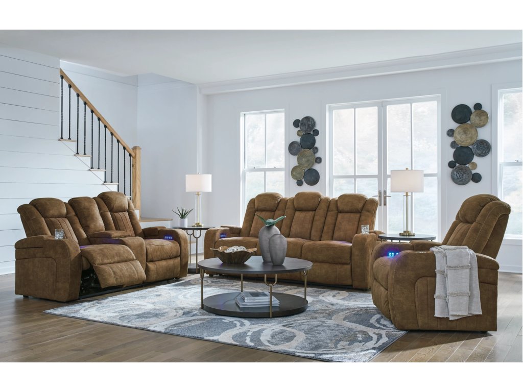 Wolfridge Power Reclining Sofa, Loveseat and Recliner - main image