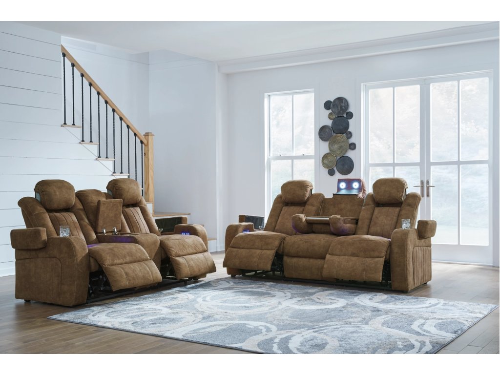 Wolfridge Power Reclining Sofa, Loveseat and Recliner - image 14