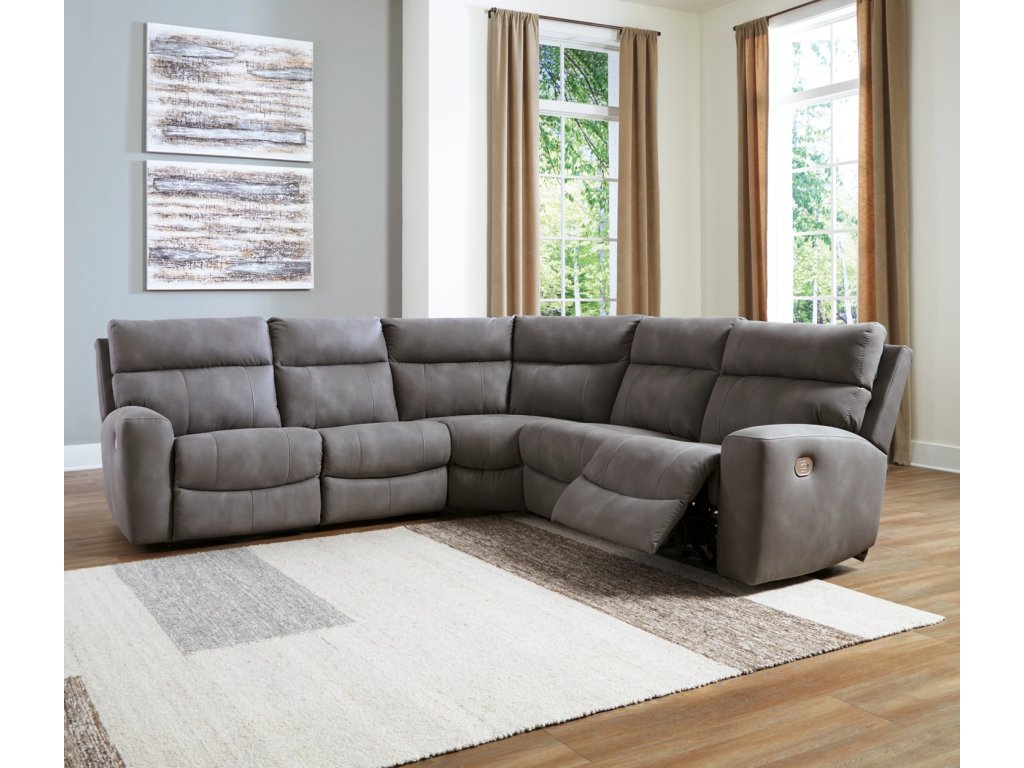 Next-Gen Durapella 5-Piece Power Reclining Sectional - image 1