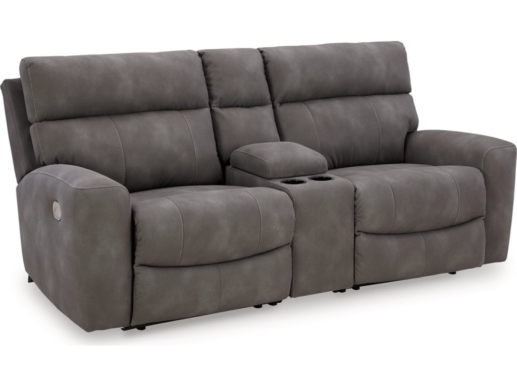 Next-Gen Durapella 3-Piece Power Reclining Sectional Loveseat with Console - main image