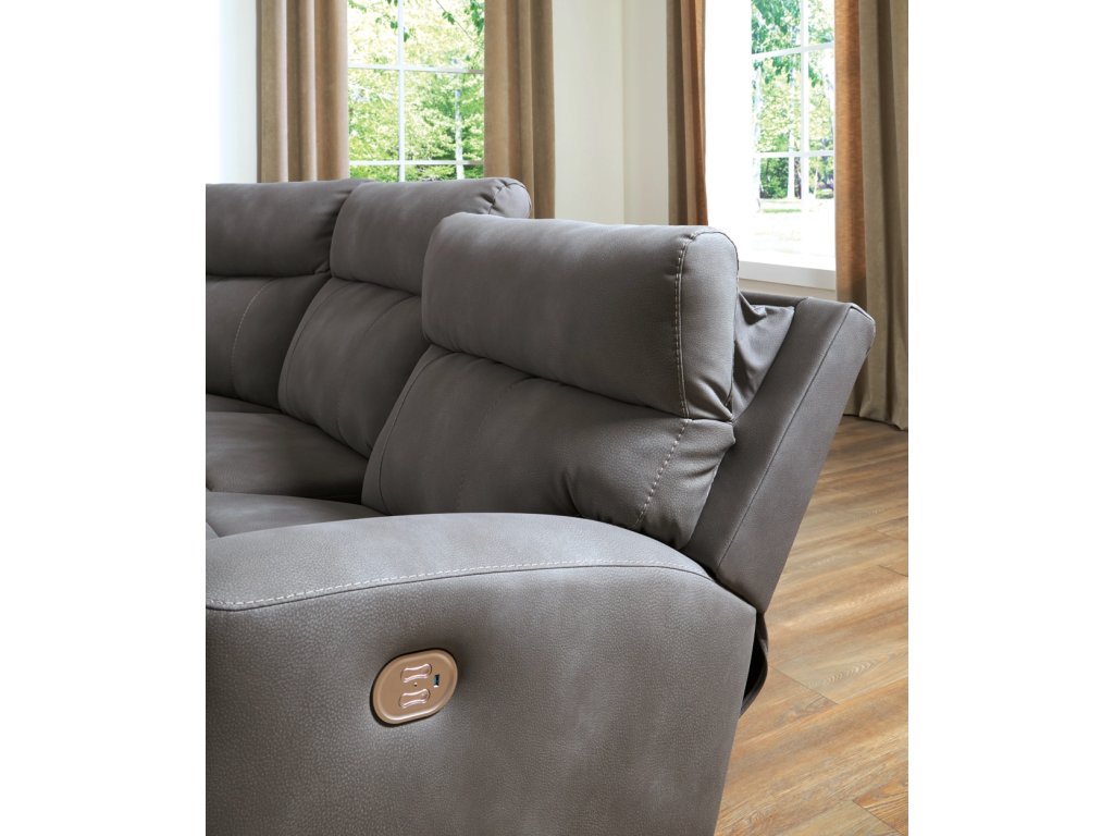 Next-Gen Durapella 5-Piece Power Reclining Sectional - image 4
