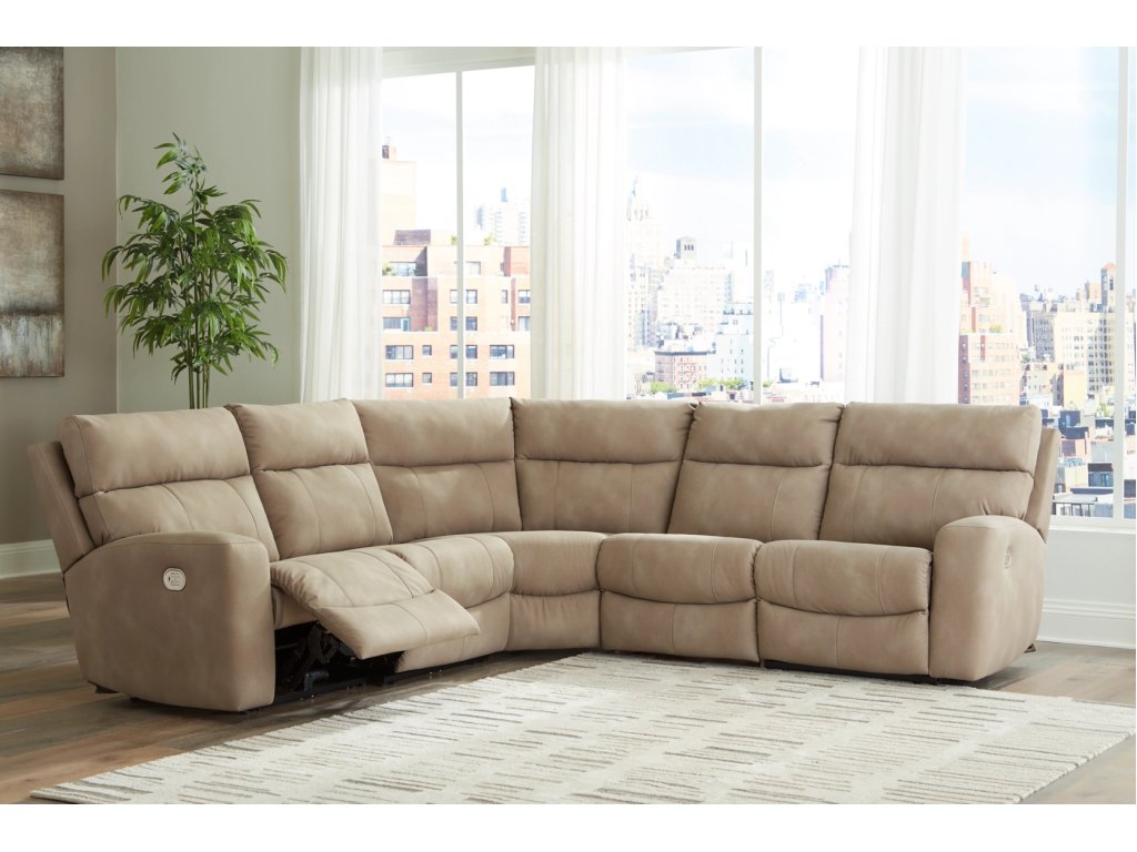Next-Gen Durapella 5-Piece Power Reclining Sectional - image 1