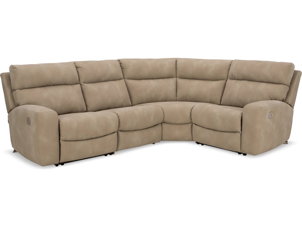 Next-Gen Durapella 4-Piece Power Reclining Sectional - main image