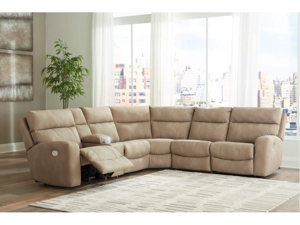 Next-Gen Durapella 6-Piece Power Reclining Sectional - image 1