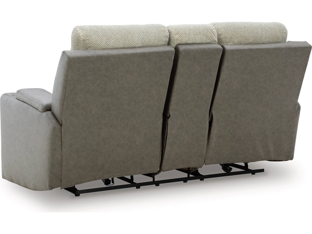 WhipLash Power Reclining Loveseat with Console - image 4