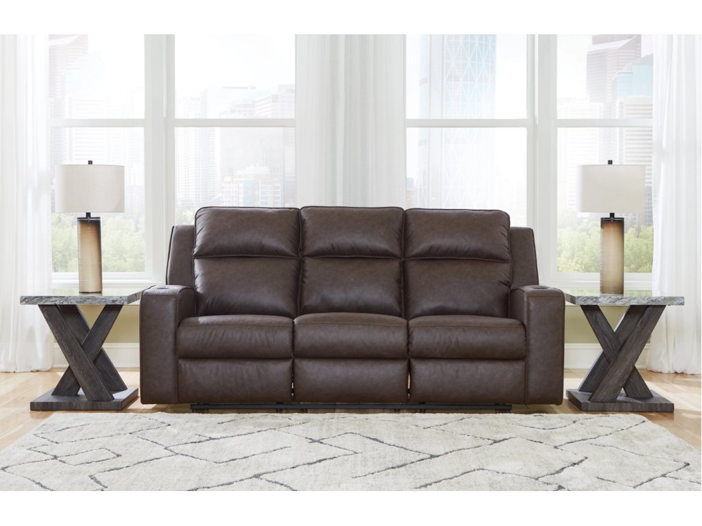 Lavenhorne Reclining Sofa with Drop Down Table - image 1