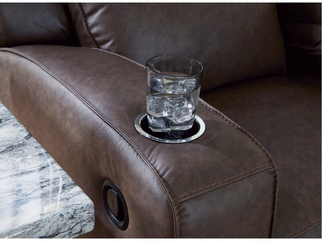 Lavenhorne Reclining Sofa with Drop Down Table - image 7