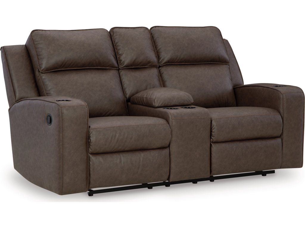 Lavenhorne Reclining Loveseat with Console - main image