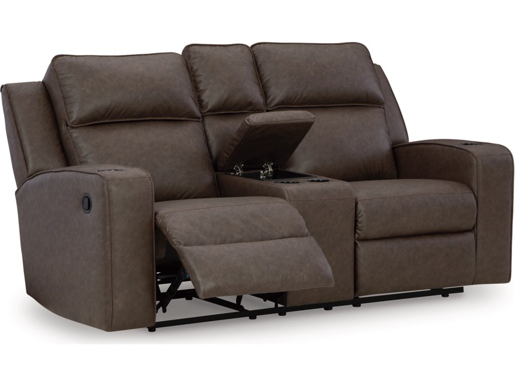 Lavenhorne Reclining Loveseat with Console - image 2