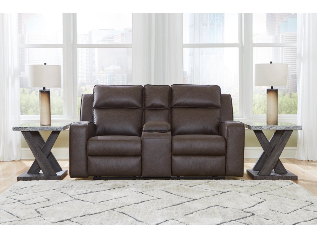 Lavenhorne Reclining Loveseat with Console - image 1