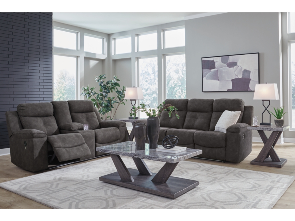 Brysonview Reclining Sofa and Loveseat - image 9