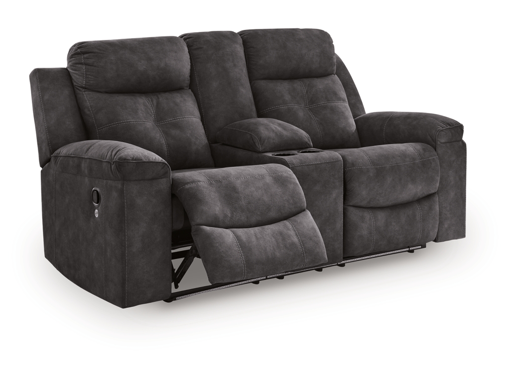 Brysonview Reclining Loveseat with Console - image 2