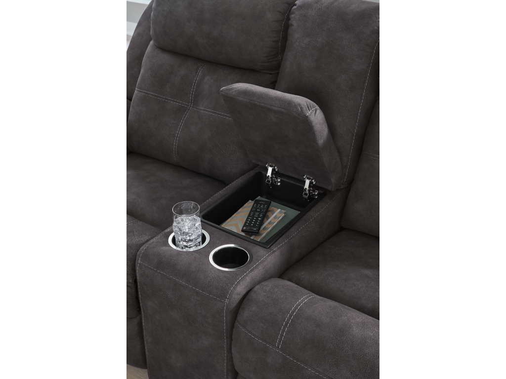 Brysonview Reclining Loveseat with Console - image 7