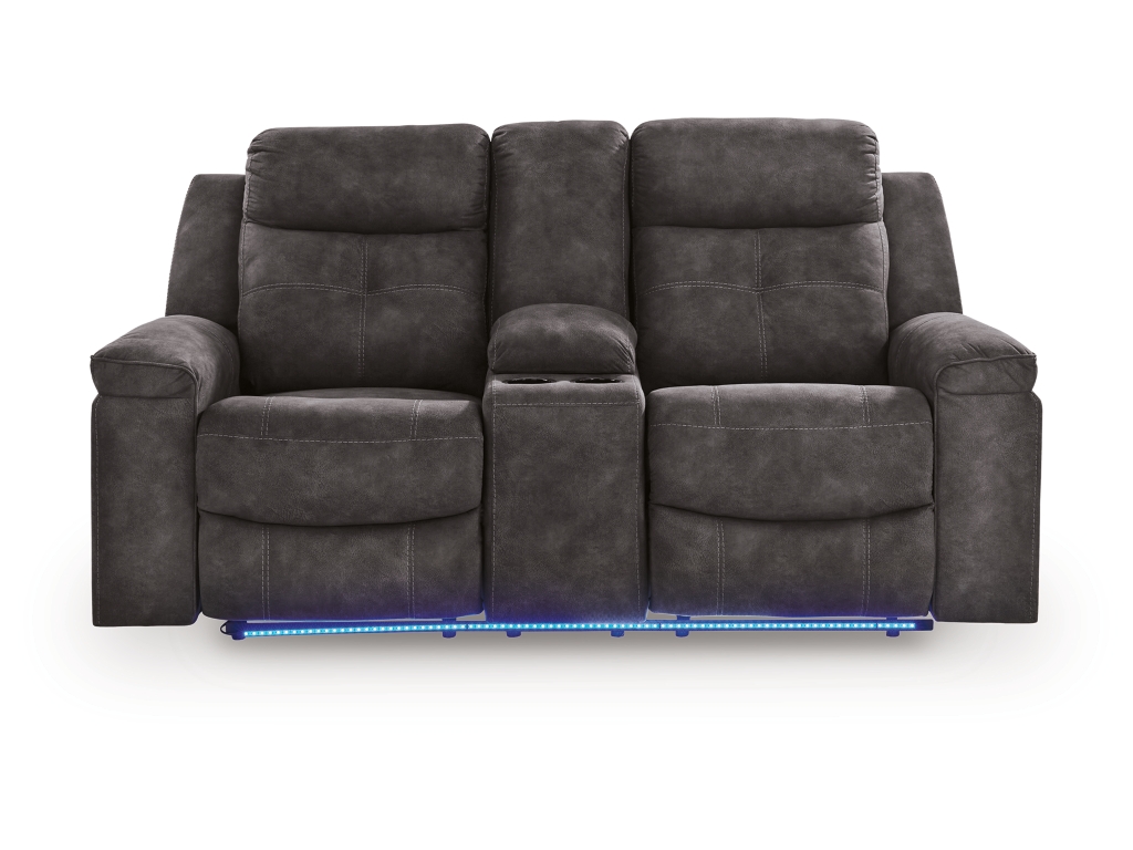 Brysonview Reclining Loveseat with Console - image 3