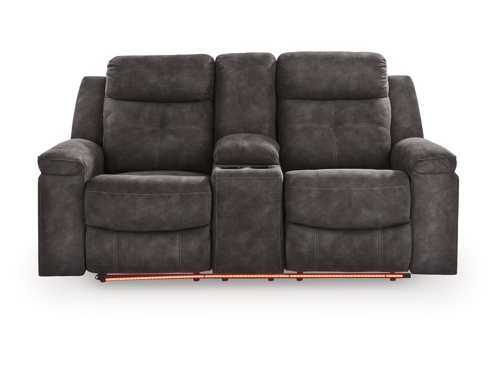 Brysonview Reclining Loveseat with Console - image 4