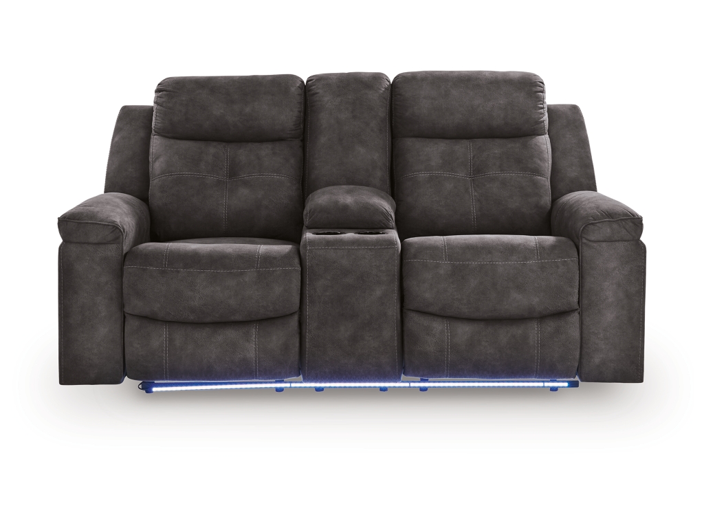 Brysonview Reclining Loveseat with Console - image 1