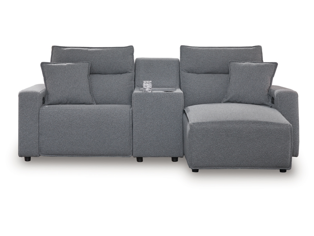 Modmax II 3-Piece Power Reclining Sectional with Chaise and Console - main image