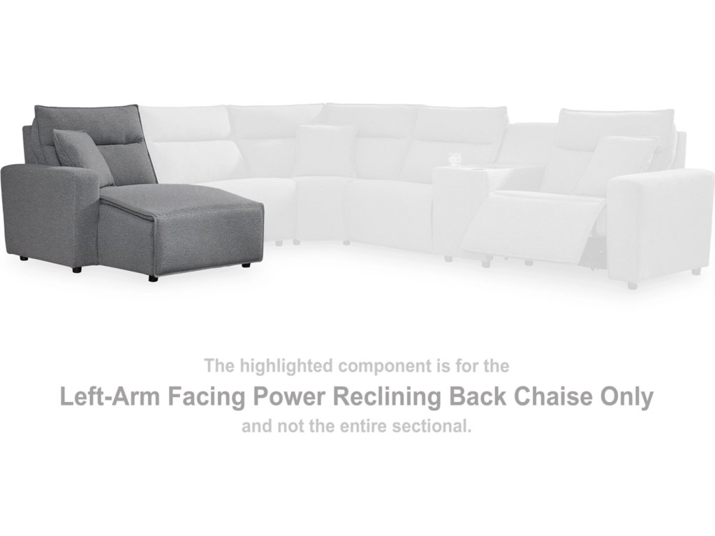 Modmax II Left-Arm Facing Power Reclining Back Chaise - image 1