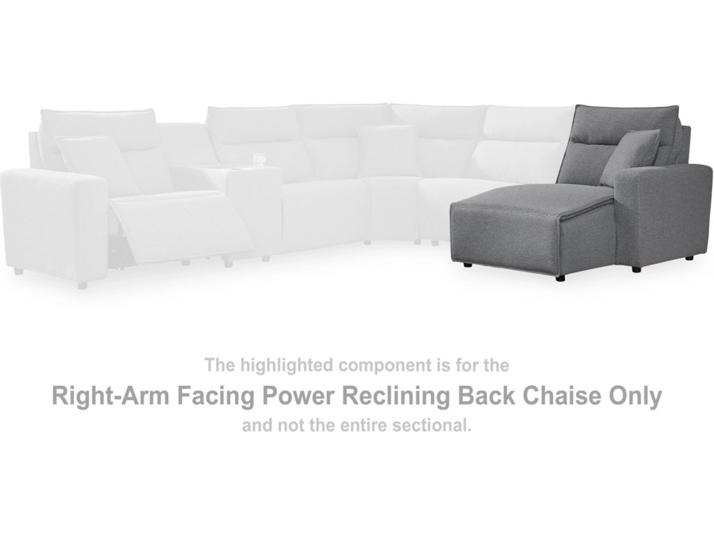 Modmax II Right-Arm Facing Power Reclining Back Chaise - image 1