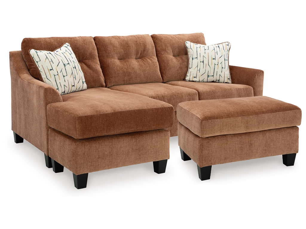 Amity Bay Sofa Chaise and Ottoman - main image