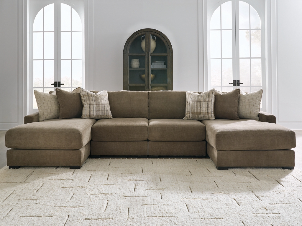 Camellia-Court 4-Piece Double Chaise Sectional - image 1
