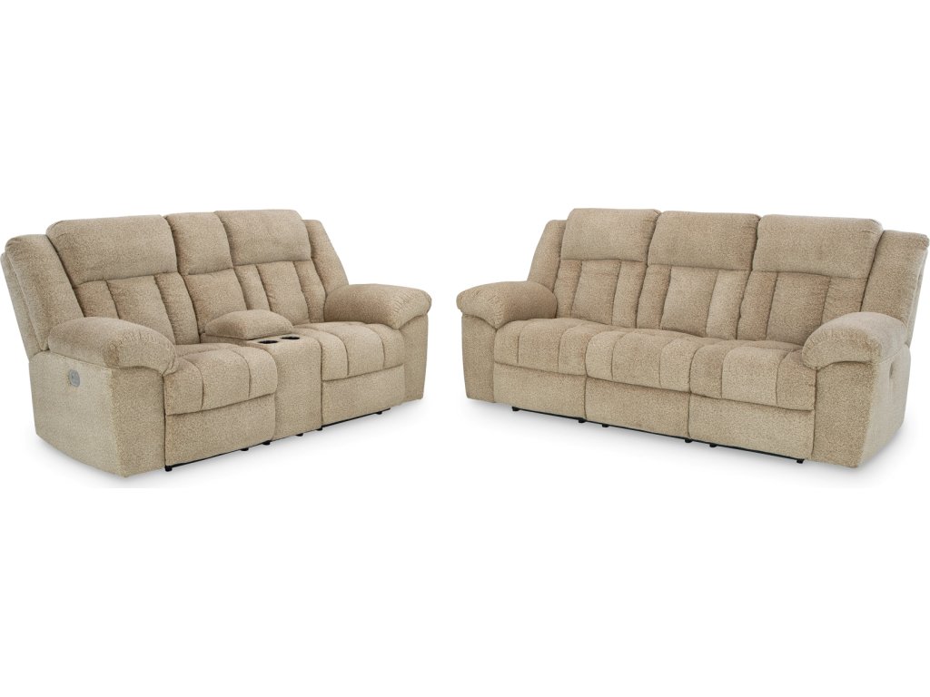 Tip-Off Power Reclining Sofa and Loveseat - image 1