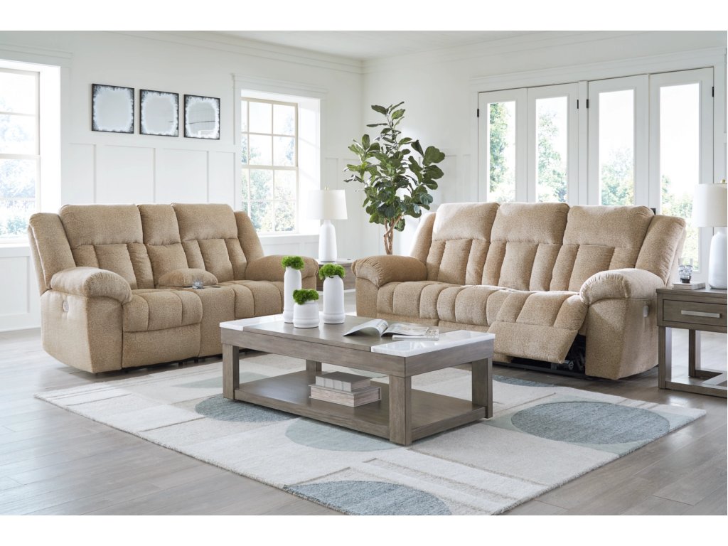 Tip-Off Power Reclining Sofa and Loveseat - image 4