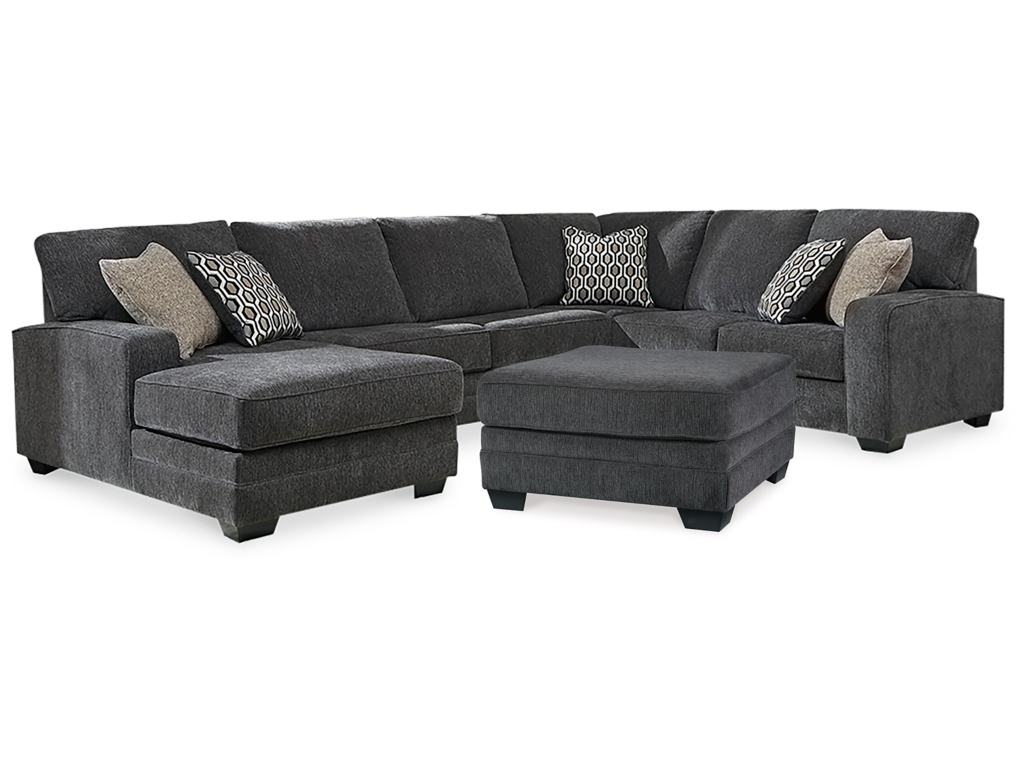 Tracling 3-Piece Sectional and Ottoman - main image