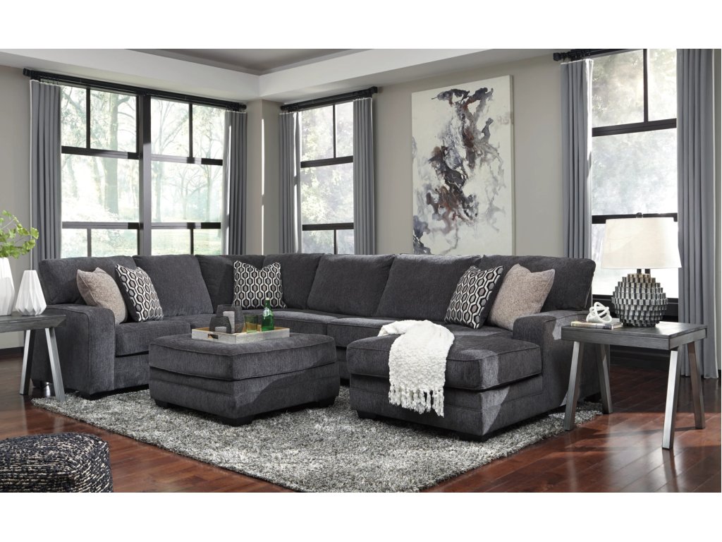 Tracling 3-Piece Sectional with Ottoman - image 1