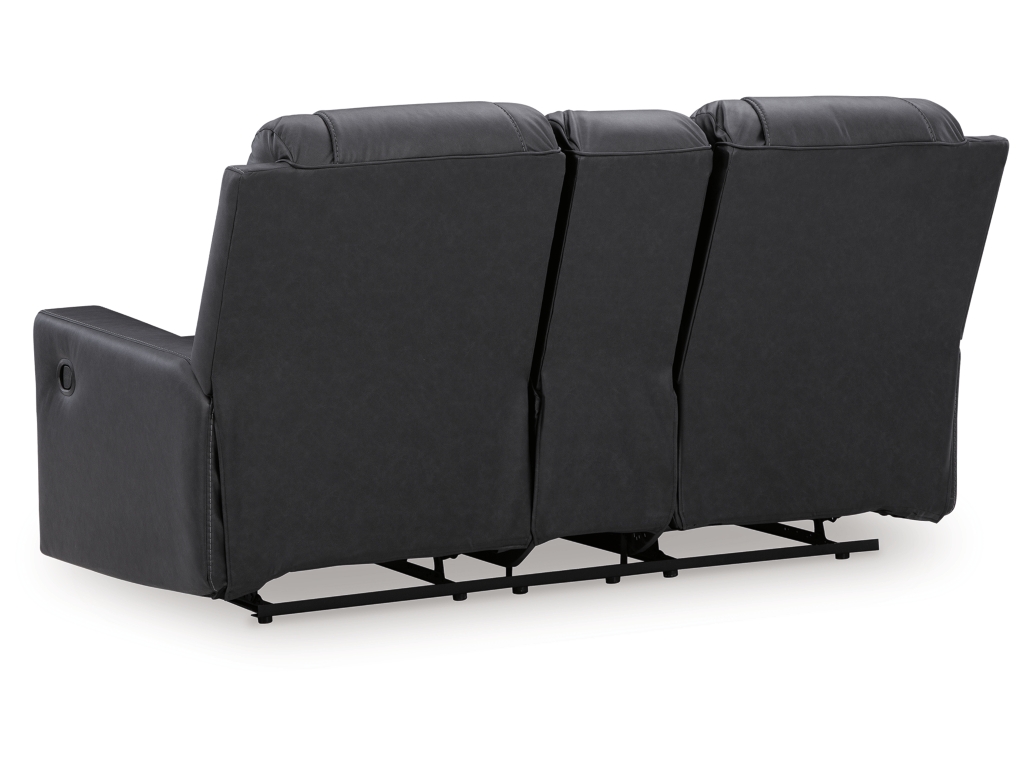 Mackmenville Reclining Loveseat with Console - image 4