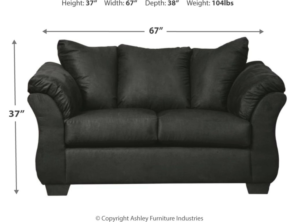 Darcy Loveseat and Ottoman - image 3